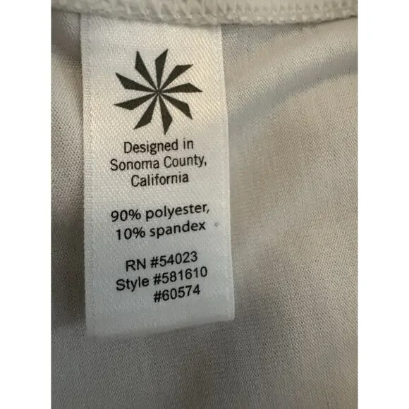 Athleta Womens Tank Green Racerback, White Half Zip, Blue Long Sleeve Lot Size S - Picture 11 of 16